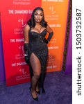 Small photo of New York, NY - September 12, 2019: Megan Thee Stallion attends 5th Annual Diamond Ball benefiting the Clara Lionel Foundation at Cipriani Wall Street