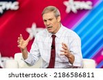 Small photo of Dallas, TX - August 4, 2022: U.S. representative for Ohio's 4th congressional district Jim Jordan speaks during CPAC Texas 2022 conference at Hilton Anatole