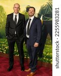 Small photo of Michael Sherman and Stephen Desmond attend world premiere of Knock at the Cabin at Jazz at Lincoln Center in New York on January 30, 2023