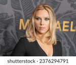 Small photo of Scarlett Johansson attends the 2023 God's Love We Deliver Golden Heart Awards at The Glasshouse in New York on October 16, 2023