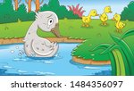 Fairy Tale Ugly Duckling Vector ...