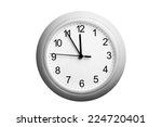 A Single Simple Clock Showing...