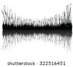 vector grass  | Shutterstock .eps vector #322516451