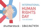 international human rights day  ... | Shutterstock .eps vector #1861467454