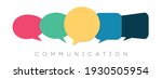 speech bubbles  communication... | Shutterstock .eps vector #1930505954