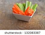 Bowl Of Carrot And Celery...