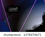 purple abstract template for... | Shutterstock .eps vector #1278374671