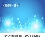 blue abstract background | Shutterstock .eps vector #197685281