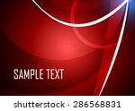red abstract background | Shutterstock .eps vector #286568831