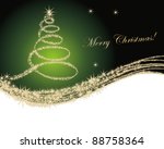 christmas tree background | Shutterstock .eps vector #88758364