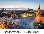 Night Panorama Of Old Town In...