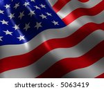us flag | Shutterstock . vector #5063419