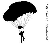 skydiver  silhouettes... | Shutterstock . vector #2149522557