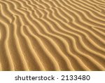 Ridges Of Sand Formed In Sand...