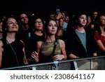 Small photo of BARCELONA - MAR 14: Fans enjoy at The Cat Empire (Australian jazz funk band) concert at Sant Jordi Club on March 14, 2023 in Barcelona, Spain.