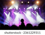 Small photo of BARCELONA - MAR 14: Fans enjoy at The Cat Empire (Australian jazz funk band) concert at Sant Jordi Club on March 14, 2023 in Barcelona, Spain.