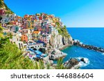 Beautiful view of Manarola town, Cinque Terre, Liguria, Italy