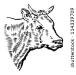 Cow Silhouette Clipart Free Stock Photo - Public Domain Pictures