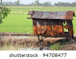 Abandoned Old Rusty Shed In...
