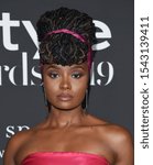 Small photo of LOS ANGELES - OCT 21: Kiki Layne arrives for the 2019 InStyle Awards on October 21, 2019 in Los Angeles, CA