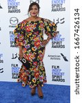 Small photo of LOS ANGELES - JAN 06: Mindy Kaling arrives for the Film Independent Spirit Awards 2020 on February 08, 2020 in Santa Monica, CA