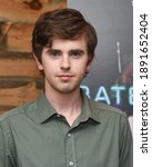 Small photo of LOS ANGELES - APR 24: Freddie Highmore arrives for the ‘Bate’s Motel’ Television Academy Event on April 24, 2017 in Los Angeles, CA