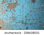 Wood Wall Paint Blue Color 
