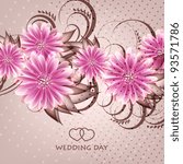 Wedding Card Or Invitation With ...