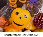 halloween decorations pumpkin | Shutterstock . vector #292986461