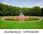 Chopin Monument In Lazienki Park