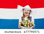 Little Dutch Girl Wearing...