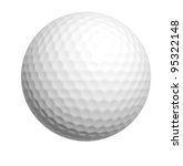 Golf Ball Isolated