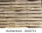 An Old Natural Wooden Weathered ...