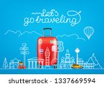 travel concept. vector... | Shutterstock .eps vector #1337669594
