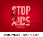 world aids awareness day... | Shutterstock .eps vector #2060711354