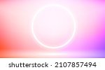 abstract background with neon... | Shutterstock .eps vector #2107857494