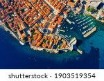 Dubrovnik  Croatia. Aerial View ...