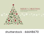 christmas card | Shutterstock . vector #66648670