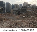 Demolish Building With Debris...