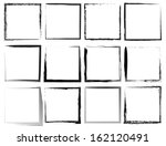 grunge frames | Shutterstock .eps vector #162120491