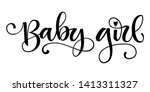 Baby Girl Logo Quote. Baby...