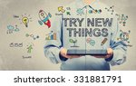 Try New Things Concept With...