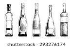 Vector Set Of Wine And...