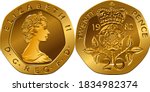 British Money Gold Coin Twenty...