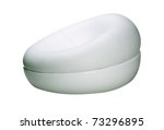 armchair in modern oval shape... | Shutterstock . vector #73296895