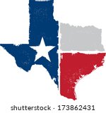 Distressed Texture Texas State Icon