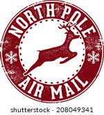 North Pole Air Mail Christmas...