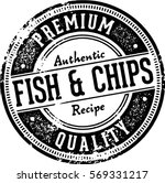 Vintage Fish   Chips Menu...