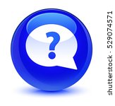 question mark bubble icon... | Shutterstock . vector #529074571
