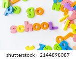 multicolored letters. letters... | Shutterstock . vector #2144898087
